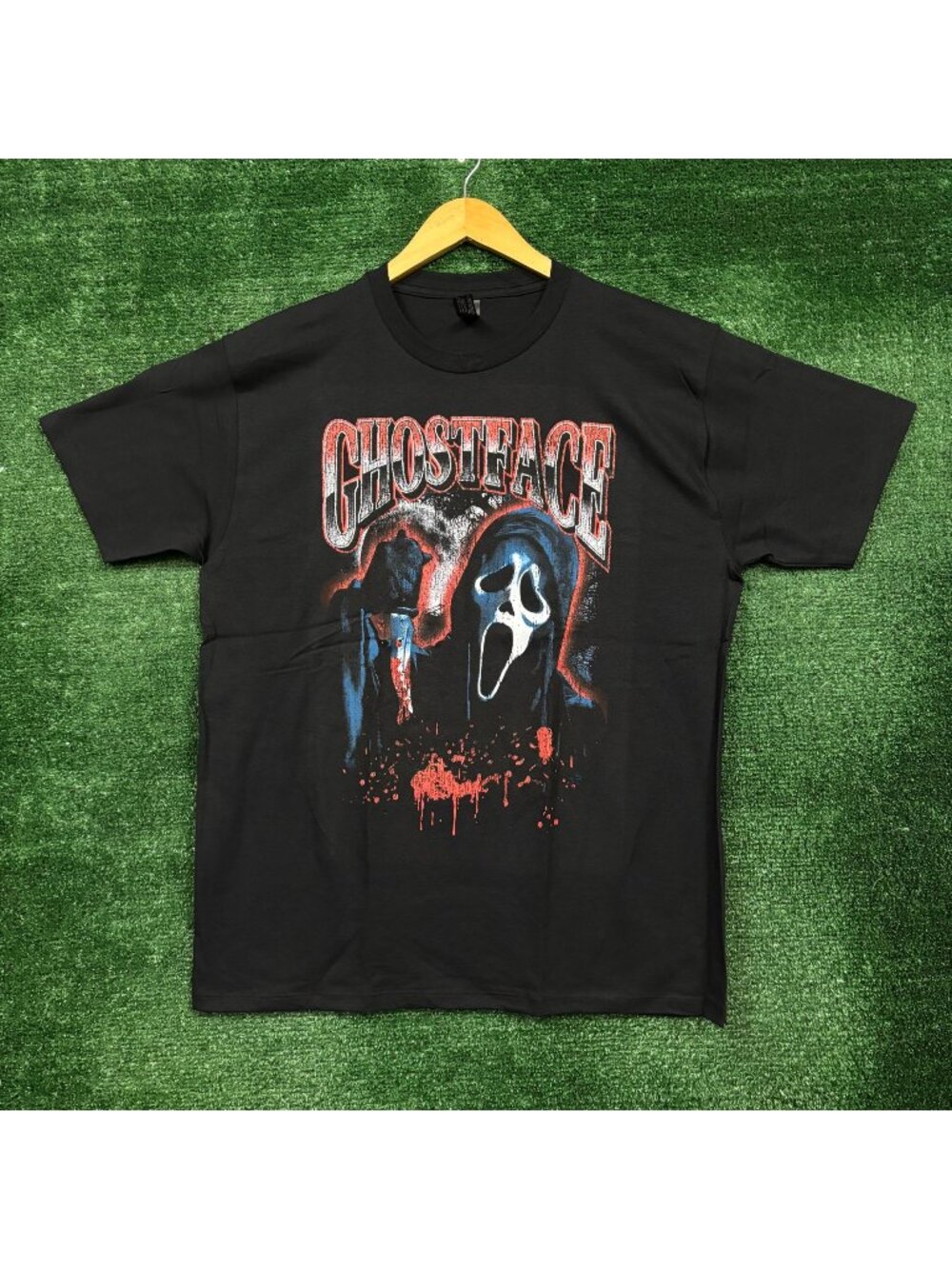 Scream Ghostface Slasher Horror Poster T-Shirt Size Large